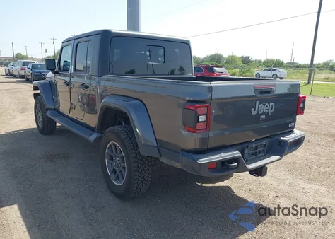 2020 Jeep Gladiator Overland 4X4 z USA, uszkodzony, nr VIN 1C6HJTFG2LL130216
